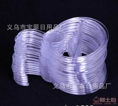 新龍華廠家供應 13CM圓形黑色塑料圍巾架、絲巾架，義烏市寶翠日用品廠優質產品介紹